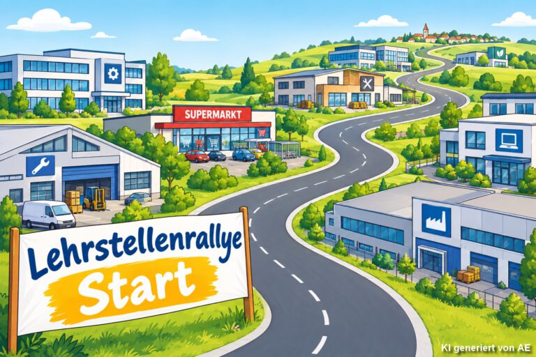 Einladung zur Lehrstellenrallye